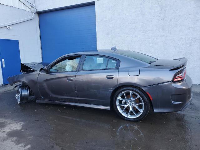 2C3CDXHG5NH175895 - 2022 DODGE CHARGER GT GRAY photo 2