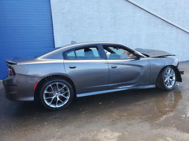2C3CDXHG5NH175895 - 2022 DODGE CHARGER GT GRAY photo 3
