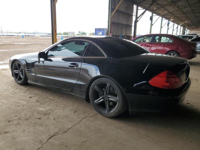 WDBSK75F23F042064 - 2003 MERCEDES-BENZ SL 500R Czarny zdjęcie 2