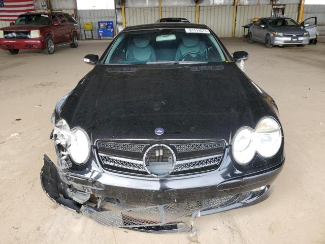 WDBSK75F23F042064 - 2003 MERCEDES-BENZ SL 500R Czarny zdjęcie 5