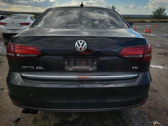 3VWL17AJ3HM224962 - 2017 VOLKSWAGEN JETTA SEL Чорний фото 6