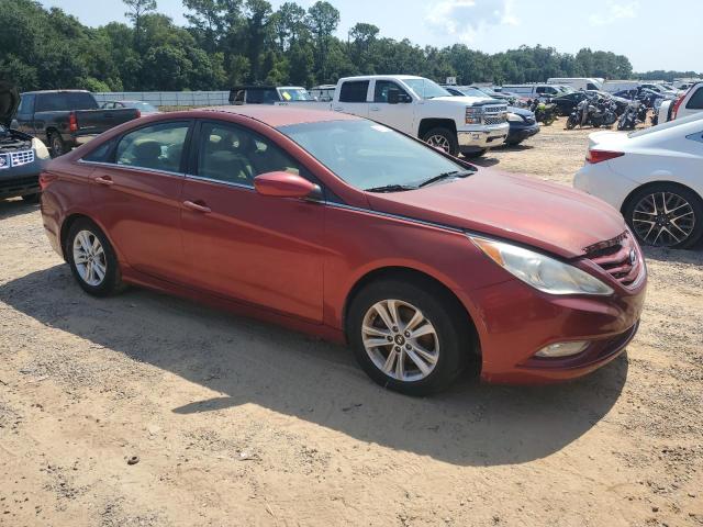 5NPEB4AC7DH762430 - 2013 HYUNDAI SONATA GLS Rot Foto 4