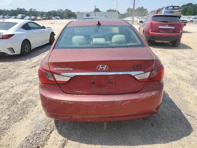 5NPEB4AC7DH762430 - 2013 HYUNDAI SONATA GLS Rot Foto 6