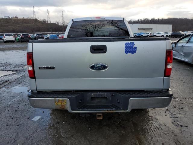 1FTPX14V88FA60137 - 2008 FORD F150 SILVER photo 6