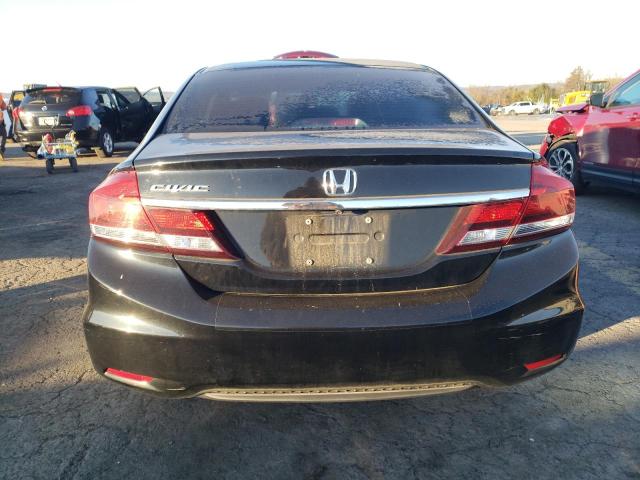 19XFB2F51FE116567 - 2015 HONDA CIVIC LX BLACK photo 6