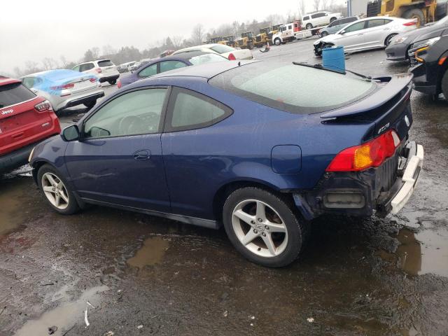 JH4DC548X2C042312 - 2002 ACURA RSX BLUE photo 2