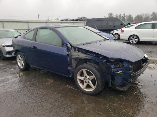 JH4DC548X2C042312 - 2002 ACURA RSX BLUE photo 4