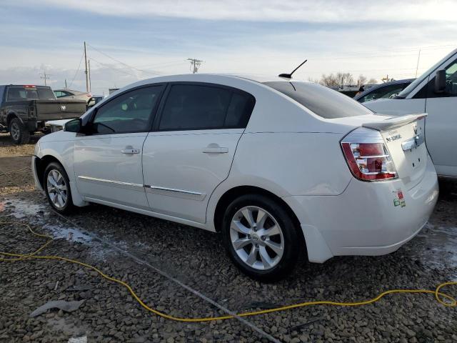 3N1AB6AP7CL710018 - 2012 NISSAN SENTRA 2.0 WHITE photo 2