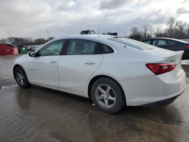 1G1ZB5STXHF181695 - 2017 CHEVROLET MALIBU LS WHITE photo 2