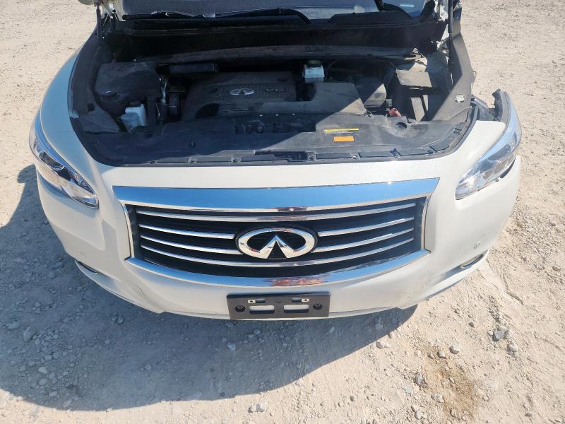 5N1AL0MN2FC504361 - 2015 INFINITI QX60 WHITE photo 12