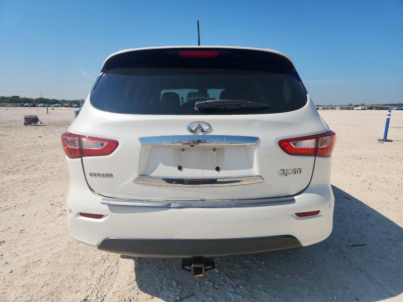 5N1AL0MN2FC504361 - 2015 INFINITI QX60 WHITE photo 6