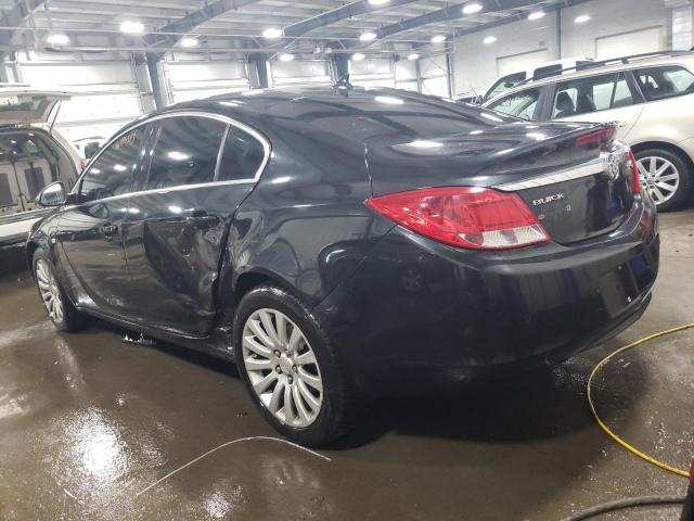 W04GR5EC0B1029817 - 2011 BUICK REGAL CXL BLACK photo 2