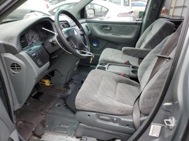 5FNRL18692B021205 - 2002 HONDA ODYSSEY EX GRAY photo 7