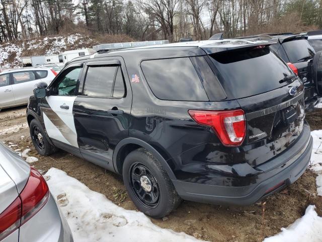 1FM5K8AR0KGB45914 - 2019 FORD EXPLORER POLICE INTERCEPTOR أسود صورة 2