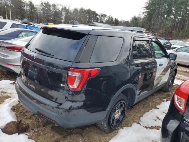 1FM5K8AR0KGB45914 - 2019 FORD EXPLORER POLICE INTERCEPTOR BLACK photo 3