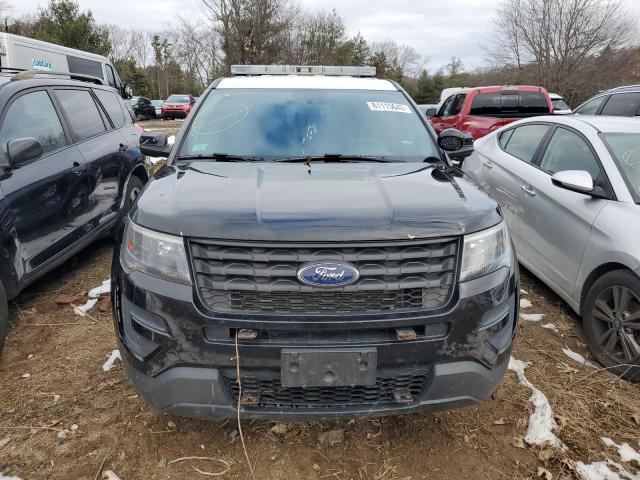 1FM5K8AR0KGB45914 - 2019 FORD EXPLORER POLICE INTERCEPTOR BLACK photo 5