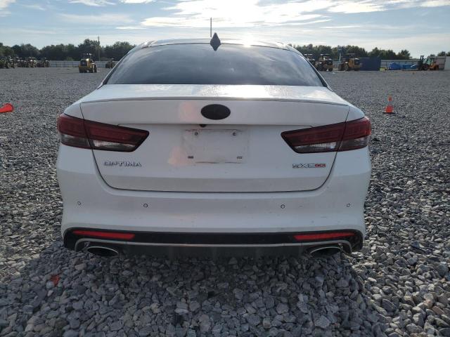 5XXGW4L21GG017545 - 2016 KIA OPTIMA SX WHITE photo 6