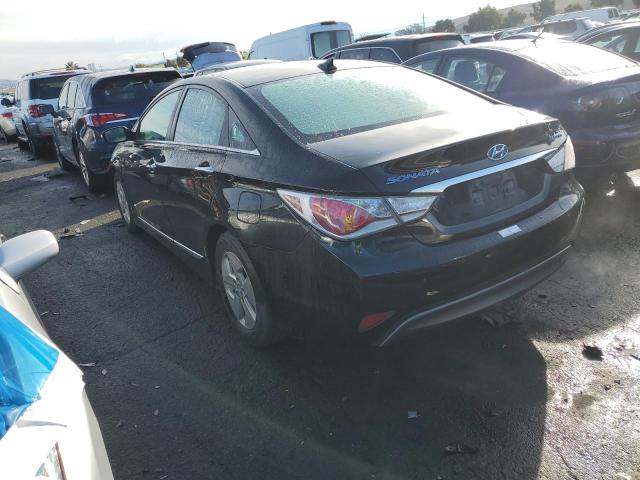 KMHEC4A42CA060121 - 2012 HYUNDAI SONATA HYBRID BLACK photo 2