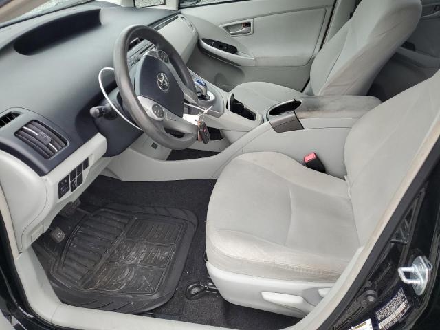 JTDKN3DU8D5630981 - 2013 TOYOTA PRIUS BLACK photo 7