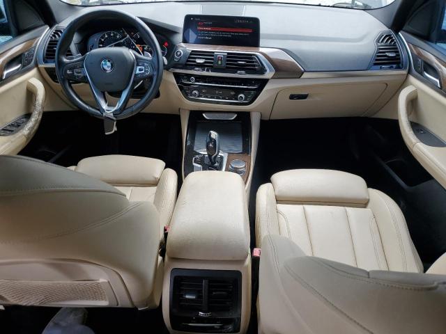 5UXTR7C50KLF27364 - 2019 BMW X3 SDRIVE30I BLACK photo 8