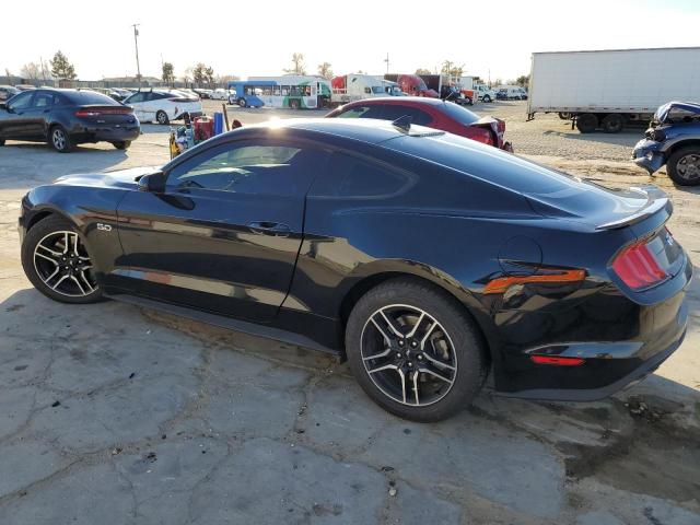 1FA6P8CF2M5127660 - 2021 FORD MUSTANG GT BLACK photo 2