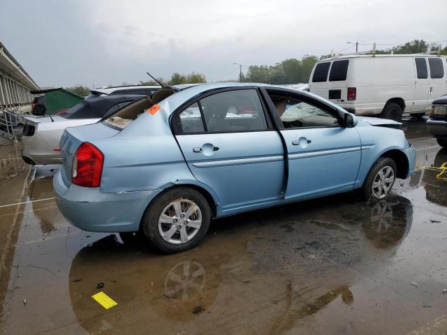 KMHCN4AC6AU458064 - 2010 HYUNDAI ACCENT GLS BLUE photo 3