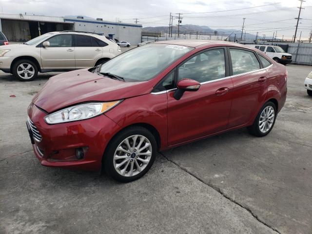 3FADP4CJ4HM123856 - 2017 FORD FIESTA TITANIUM RED photo 1