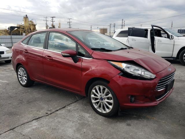 3FADP4CJ4HM123856 - 2017 FORD FIESTA TITANIUM RED photo 4