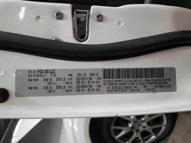 3C4PDDEG7JT450314 - 2018 DODGE JOURNEY GT WHITE photo 13