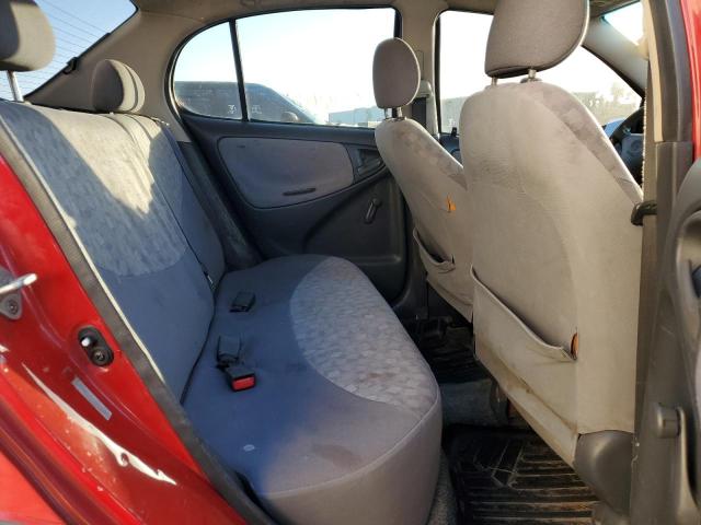 JTDBT1239Y0060576 - 2000 TOYOTA ECHO RED photo 10