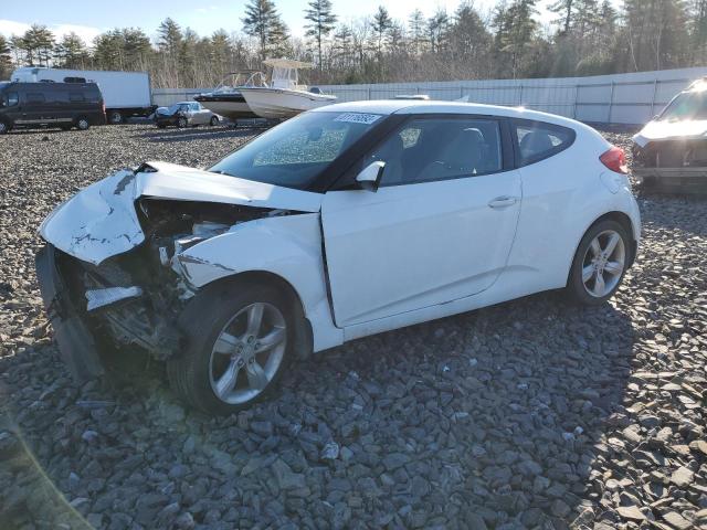 KMHTC6AD4CU034606 - 2013 HYUNDAI VELOSTER WHITE photo 1