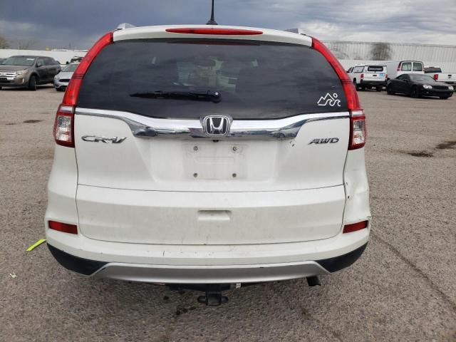 5J6RM4H73FL074938 - 2015 HONDA CR-V EXL WHITE photo 6