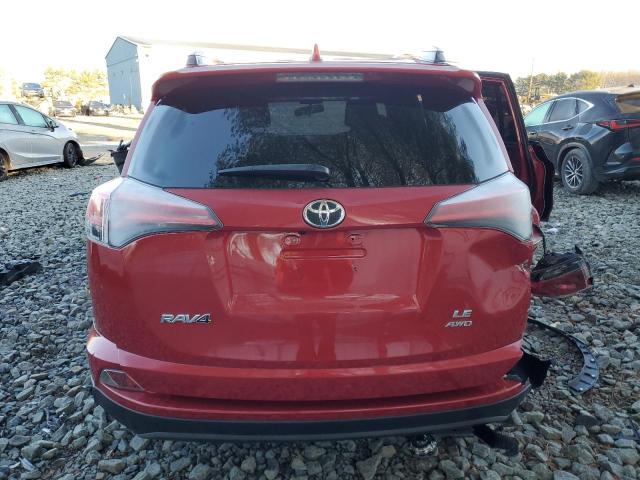 JTMBFREV3GJ070080 - 2016 TOYOTA RAV4 LE RED photo 6