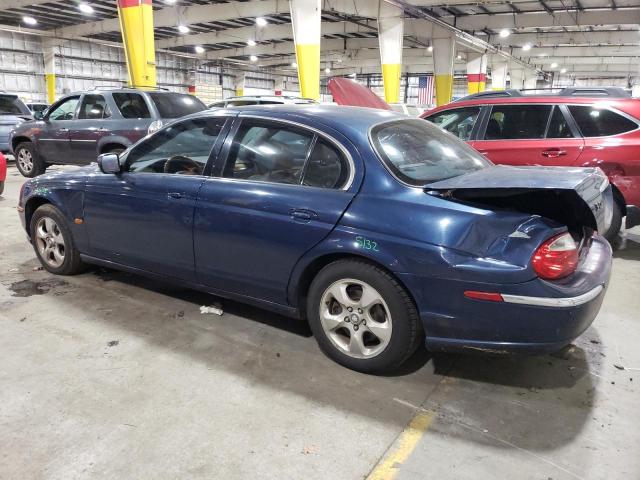 SAJDA01N62FM25457 - 2002 JAGUAR S-TYPE BLUE photo 2