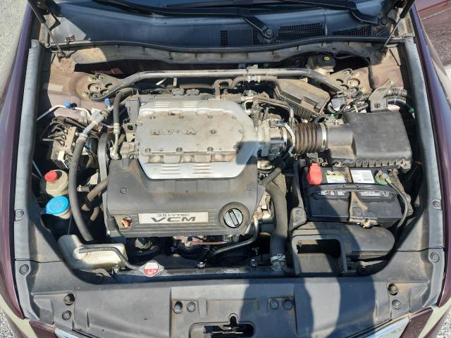 5KBCP3F84AB007898 - 2010 HONDA ACCORD EXL მუქწითელი ფოტო 11
