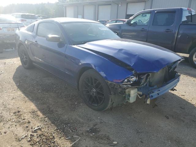 1ZVBP8AM3E5331649 - 2014 FORD MUSTANG BLUE photo 4