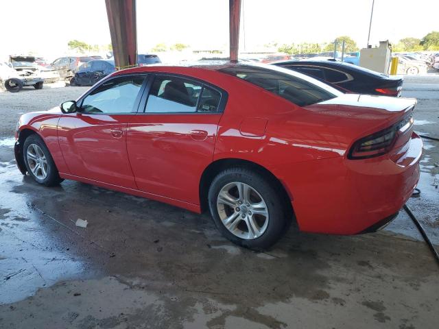 2C3CDXBG0NH261236 - 2022 DODGE CHARGER SXT RED photo 2