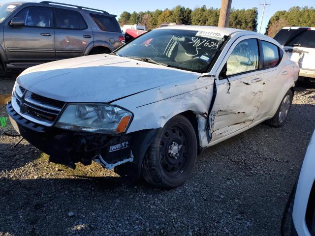 1C3CDZAB5DN547624 - 2013 DODGE AVENGER SE WHITE photo 9