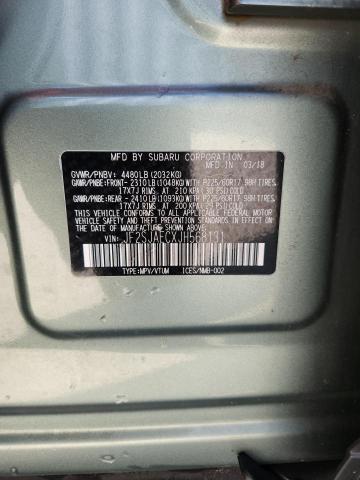 JF2SJAECXJH568131 - 2018 SUBARU FORESTER 2.5I PREMIUM TEAL photo 13