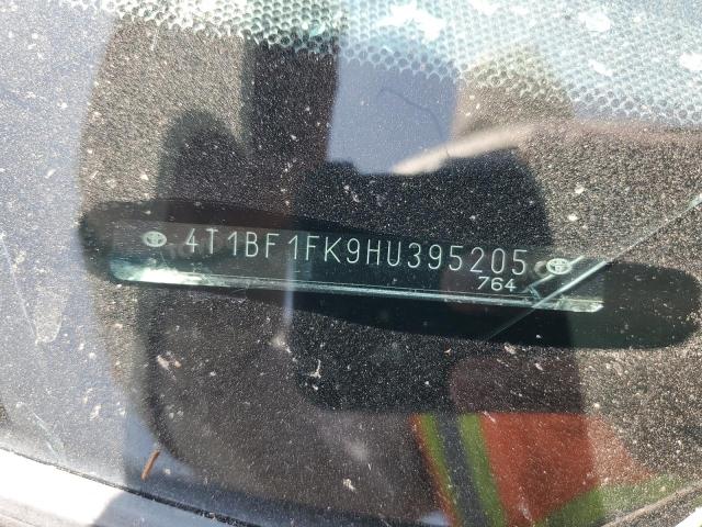 4T1BF1FK9HU395205 - 2017 TOYOTA CAMRY LE GRAY photo 12