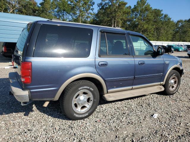 1FMRU1760YLB61630 - 2000 FORD EXPEDITION EDDIE BAUER 蓝色 照片 3