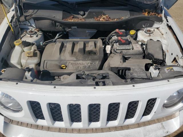 1C4NJRBB0ED689561 - 2014 JEEP PATRIOT SPORT WHITE photo 11