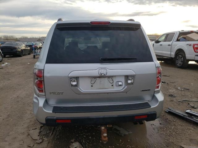 2HKYF18716H535696 - 2006 HONDA PILOT EX SILVER photo 6