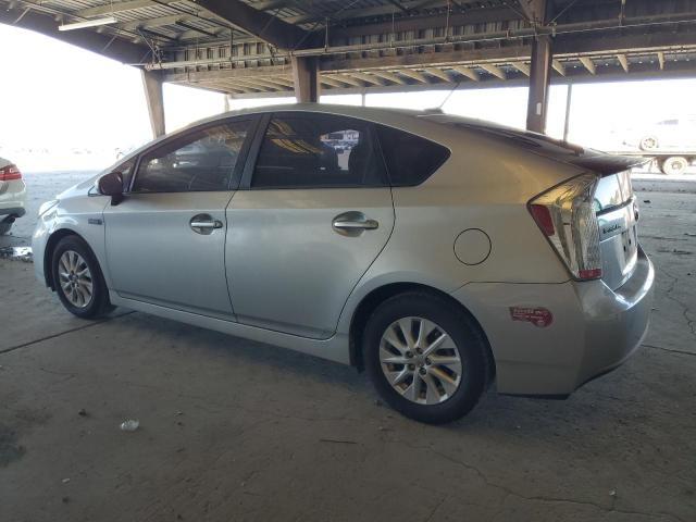 JTDKN3DP8D3045615 - 2013 TOYOTA PRIUS PLUG Gümüş foto 2