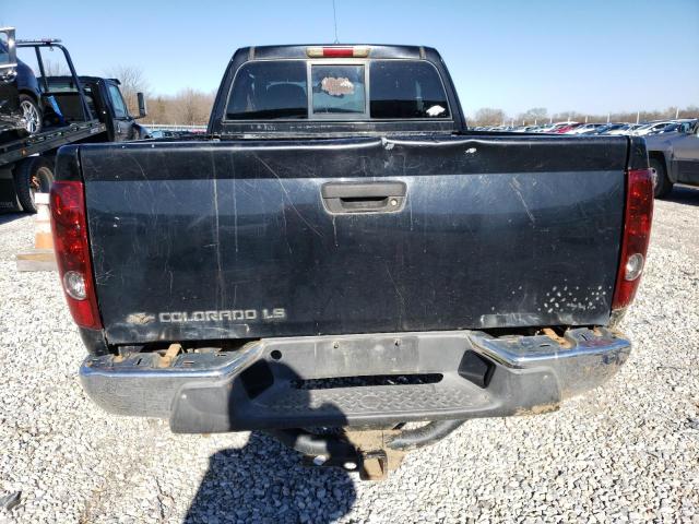 1GCDT196958218064 - 2005 CHEVROLET COLORADO BLACK photo 6