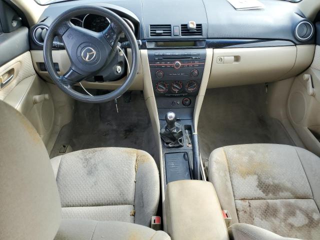 JM1BK12F261503865 - 2006 MAZDA 3 I BLACK photo 8