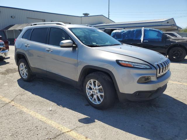 1C4PJLCB0FW676934 - 2015 JEEP CHEROKEE LATITUDE SILVER photo 4
