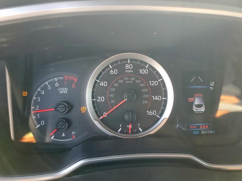 JTNB4MBE7N3167082 - 2022 TOYOTA COROLLA SE Қара фото 9