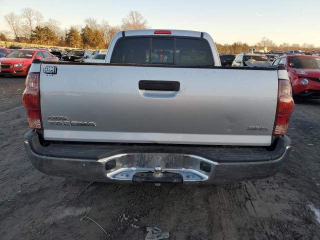 5TETX22N78Z502853 - 2008 TOYOTA TACOMA ACCESS CAB SILVER photo 6