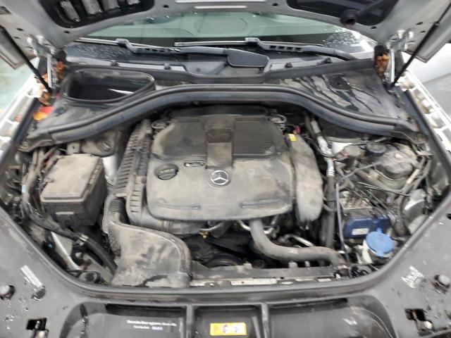 4JGDA5HB0EA348928 - 2014 MERCEDES-BENZ ML 350 4MATIC SILVER photo 11